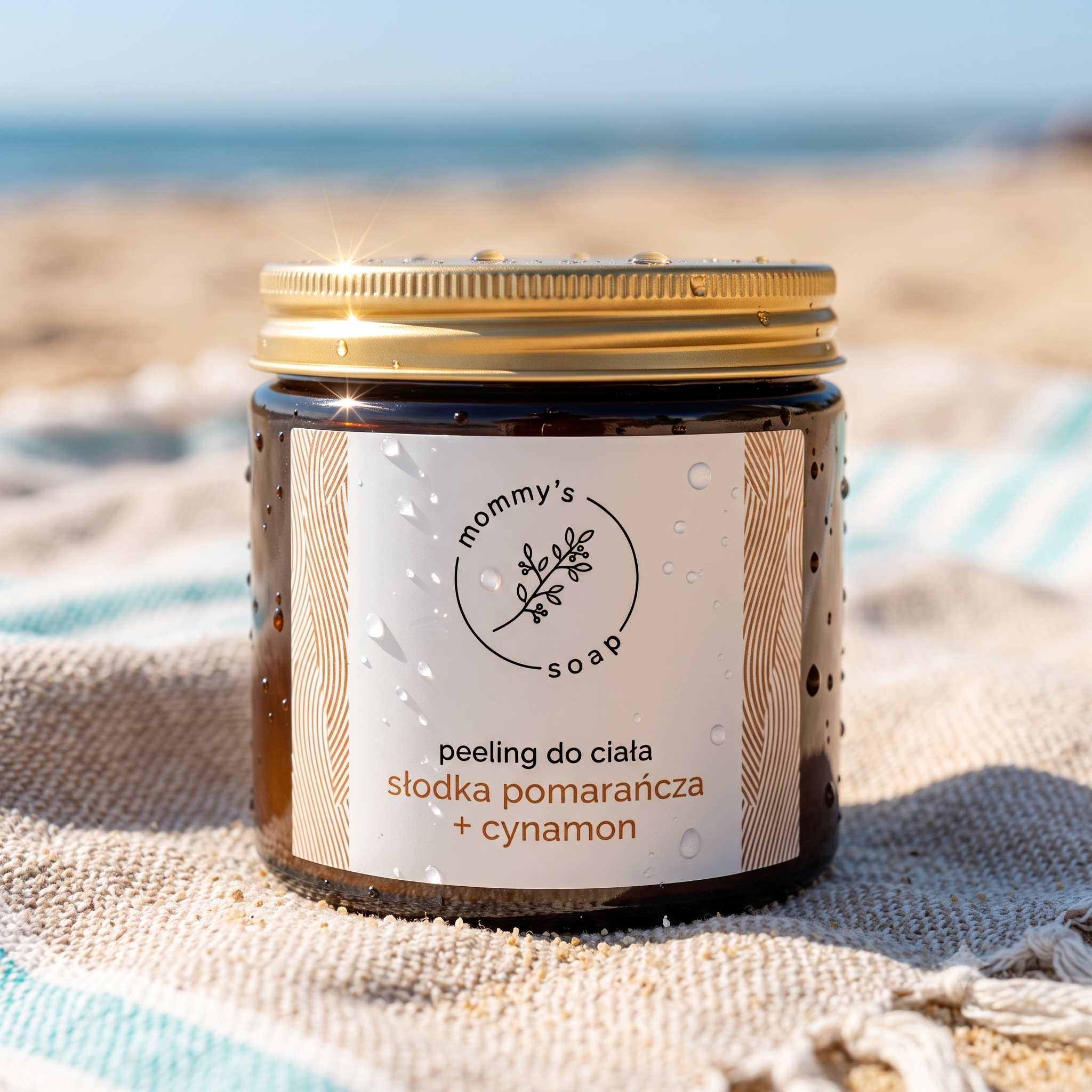 Peeling słodka pomarańcza + cynamon